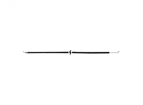 Cable Throttle 53-5/8" Fits Mtd