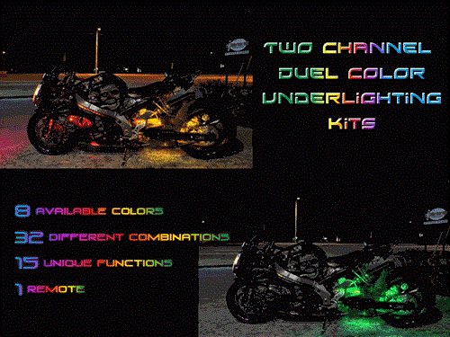 Dual-Color, 2-Zone Xtreme-SBL 6 Strip Starter Accent Kit