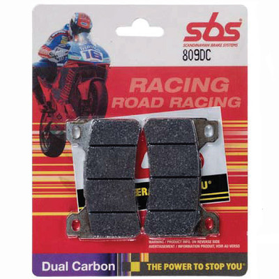 SBS Ducati 1299 Panigale /R/S 15-16 Dual Carbon Racing Front Brake Pads
