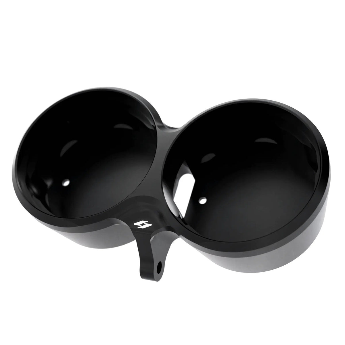 KRAUS MOTO S2 Twin Gauge Bucket - Black Anodized - Lowrider '16-'21