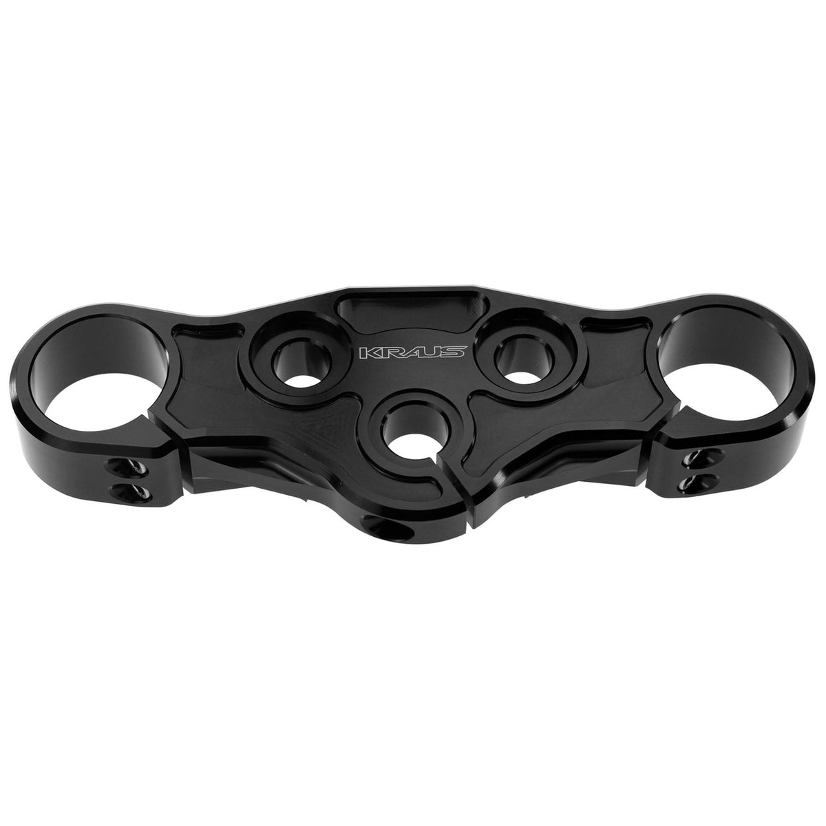 KRAUS MOTO Bully Top Triple Tree Clamp - Black Anodized - FXLRS / FXLRST '18-'25