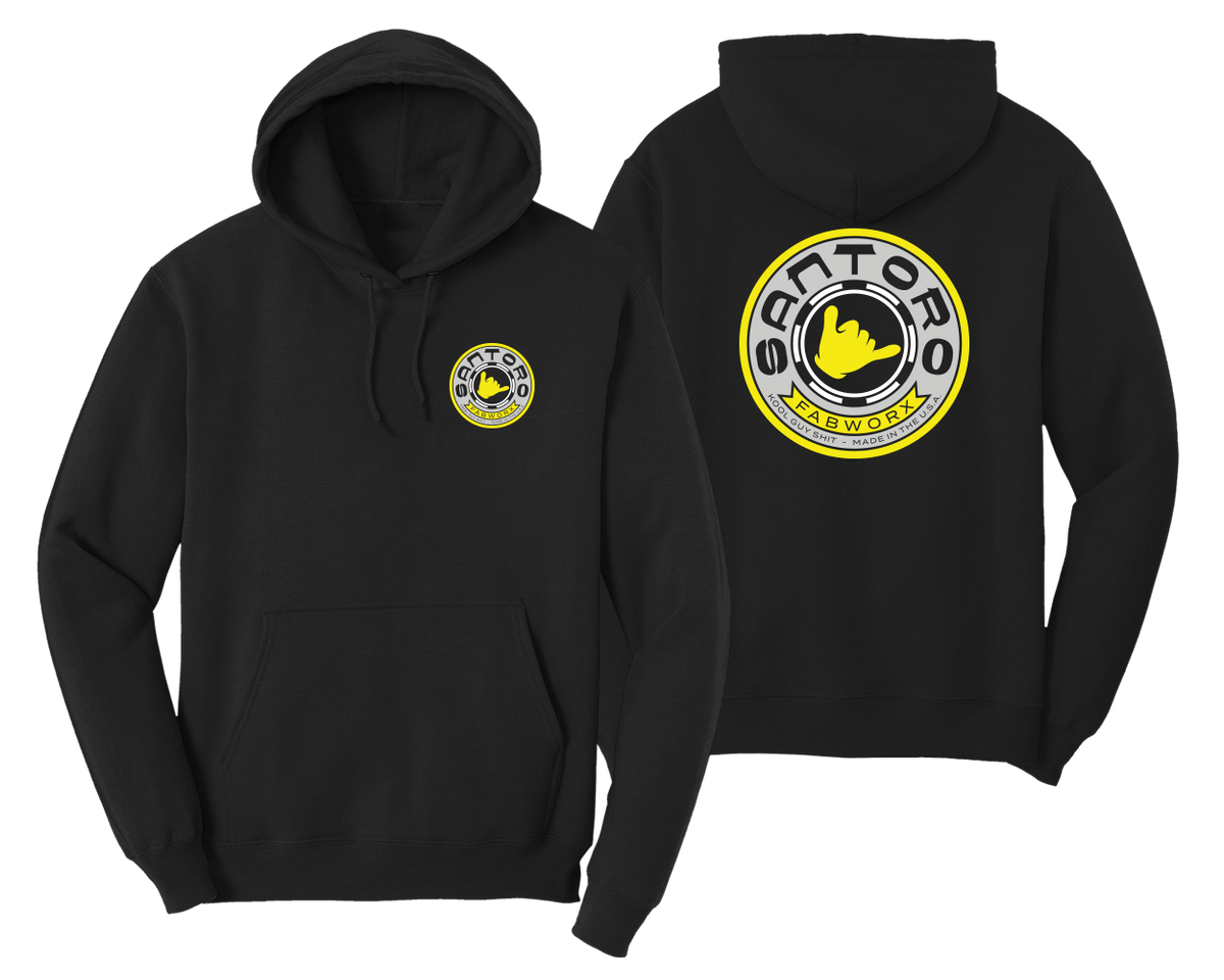 Santoro Hang Loose Hoodie - Black