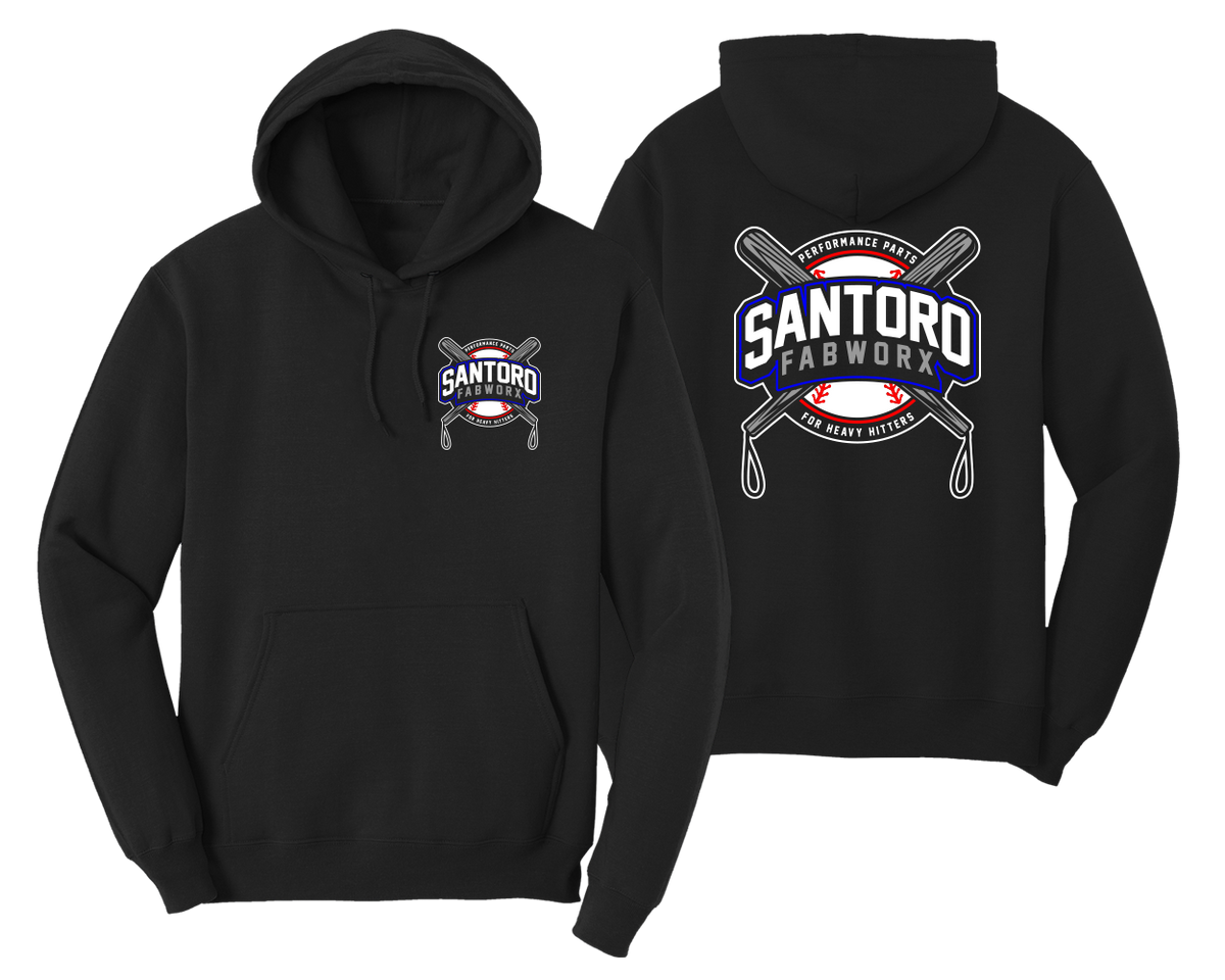 Santoro Heavy Hitters Hoodie - Black