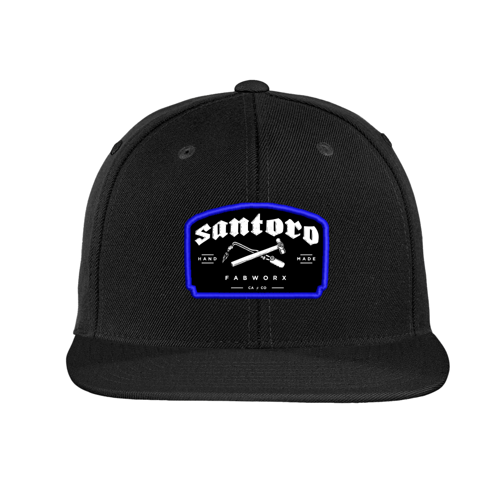 Santoro Fabworx Classic Snapback Hats - Blue