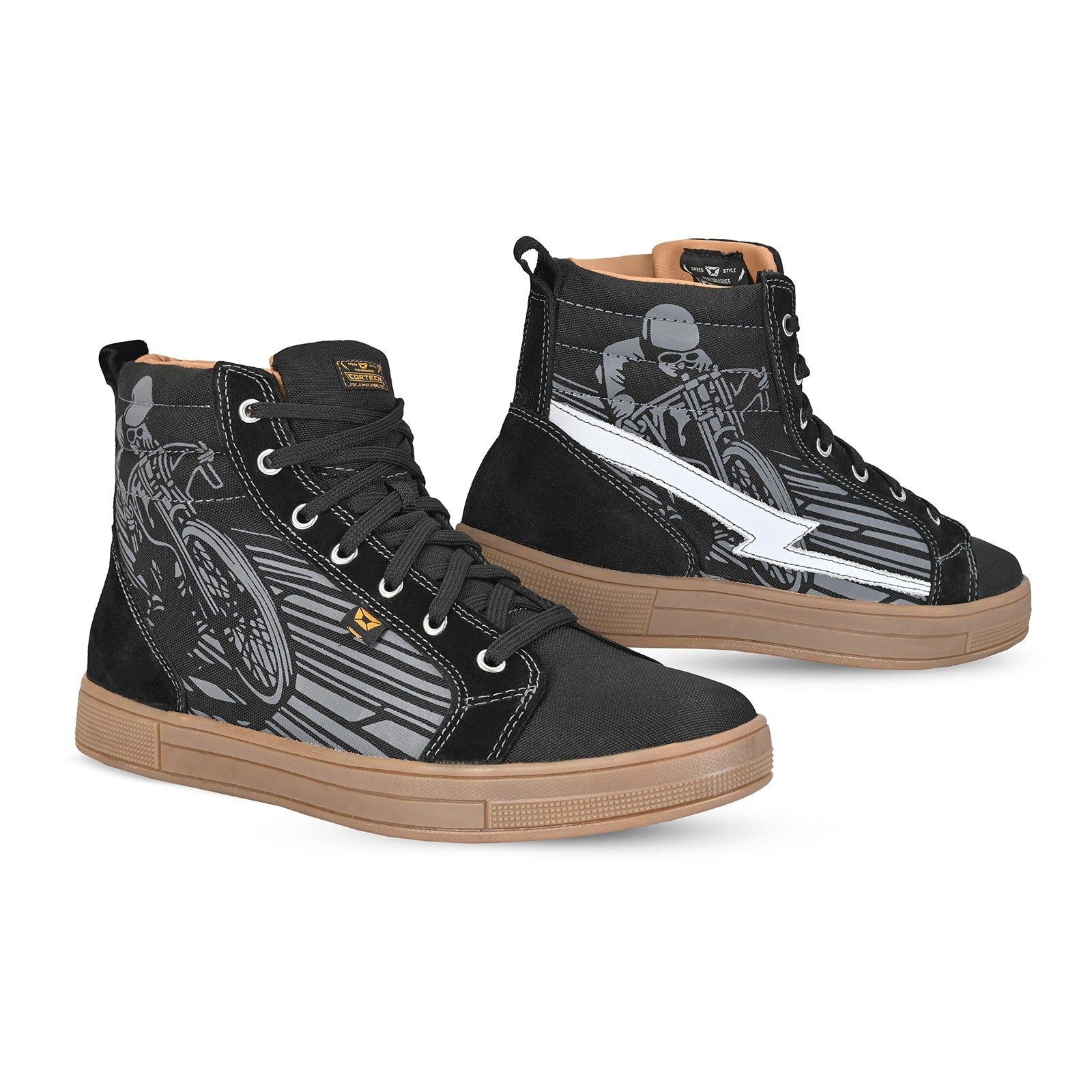 Cortech Slayer Limited Edition Boardtrack Motorcycle Riding Shoes