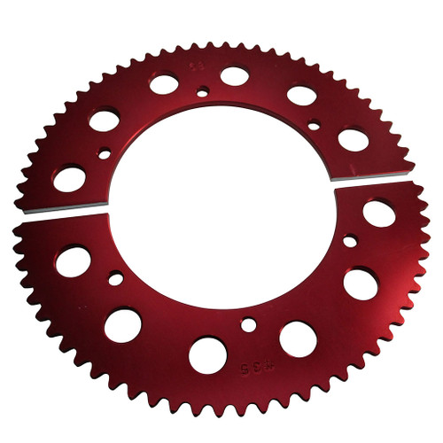 Pit Parts Split Sprocket - 68 Tooth - 35 Chain