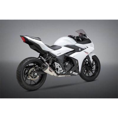 Yoshimura Suzuki GSX250R 2018 Race Alpha Full Exhaust System SS-SS-CF