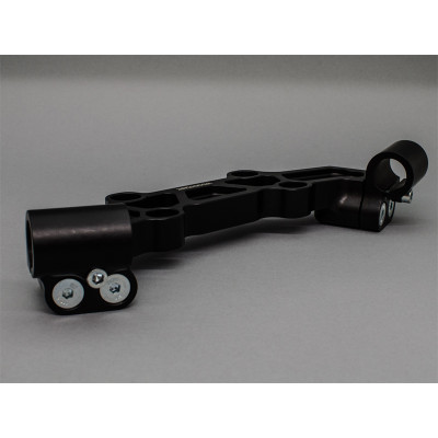 Woodcraft Yamaha FZ-10 / MT-10 17-26 Clip-on Riser w/ Adapter Plate & Standard Black Bars