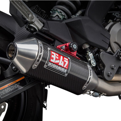 Yoshimura Kawasaki Z125 PRO 17-26 Race RS-2 Full Exhaust System SS-CF-SS