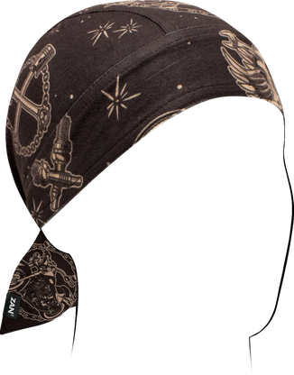 ZAN HeadGear Flydanna Sportflex Headwrap - Moto Flash