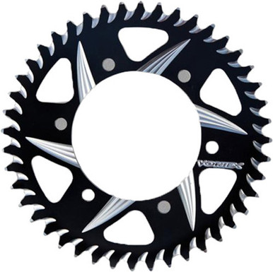 Vortex Cat5 Rear Aluminum Sprocket Black 46T - 193ZK-46