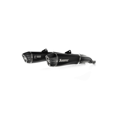 Akrapovic BMW K1600B/Grand America 17-20 Black Titanium Slip-On Exhaust