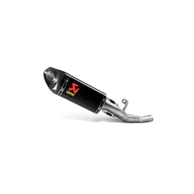 Akrapovic Triumph Street Triple 765S/R/RS 17-19 Carbon Slip On Exhaust