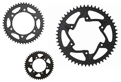 Vortex F5 Rear Aluminum Sprocket Black Hardcoat 45T - 526K-45