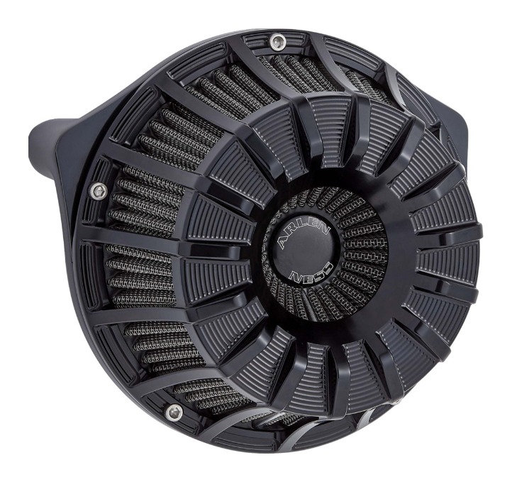 Arlen Ness 15-Spoke Inverted Series Air Cleaner Kit For Harley Nightster 2022-2026