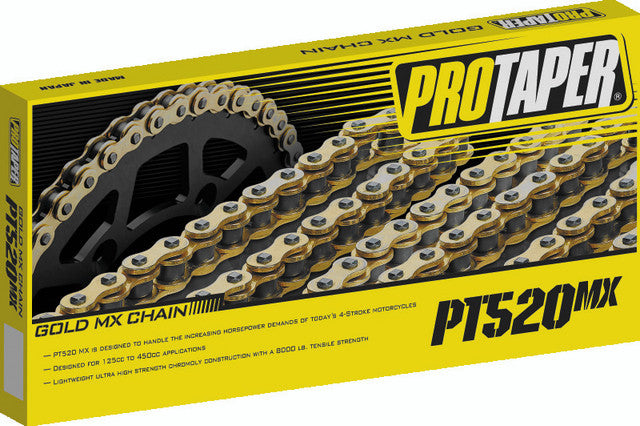 ProTaper Drivetrain 520MX1 Gold Series Chain