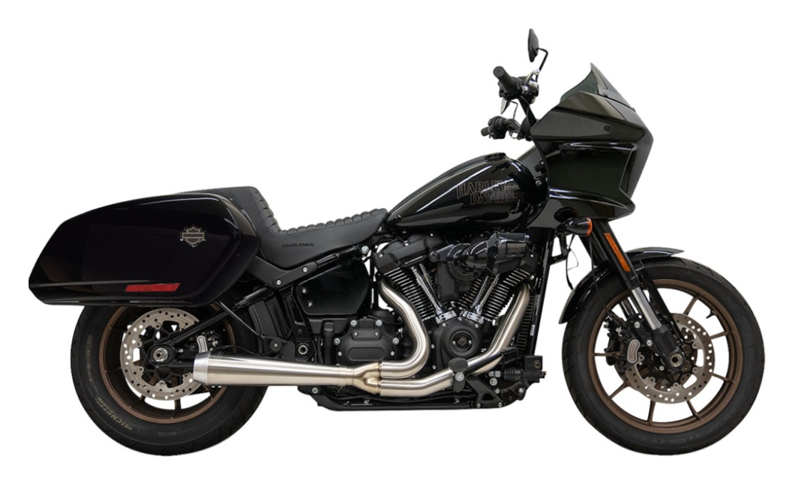 Bassani Road Rage III 2-Into-1 49 State Exhaust System For Harley Softail FLSB FXLRST 2018-2024