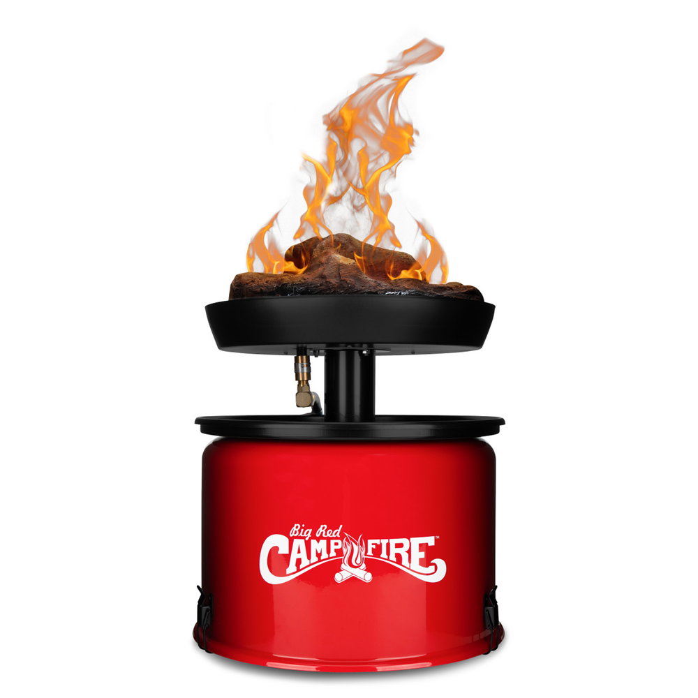 Camco Olympian Big Red Portable Propane Campfire