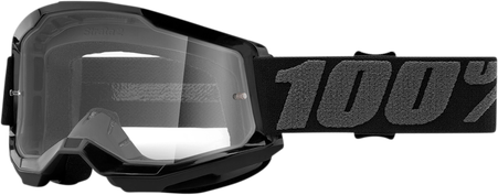 100% Strata 2 Clear Lens Goggles