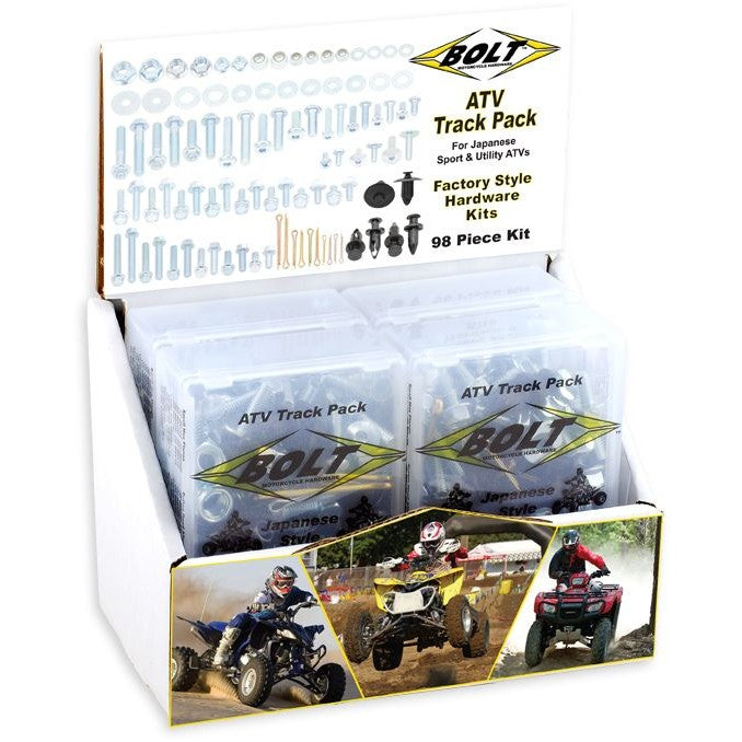 BOLT ATV TRACK PACK 6/PK DISPLAY - 020-00106D