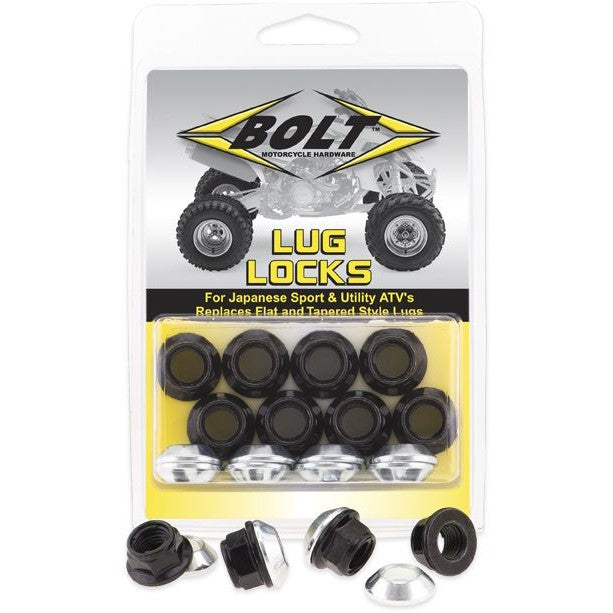 BOLT LUG-LOCKS BLACK - 020-00131