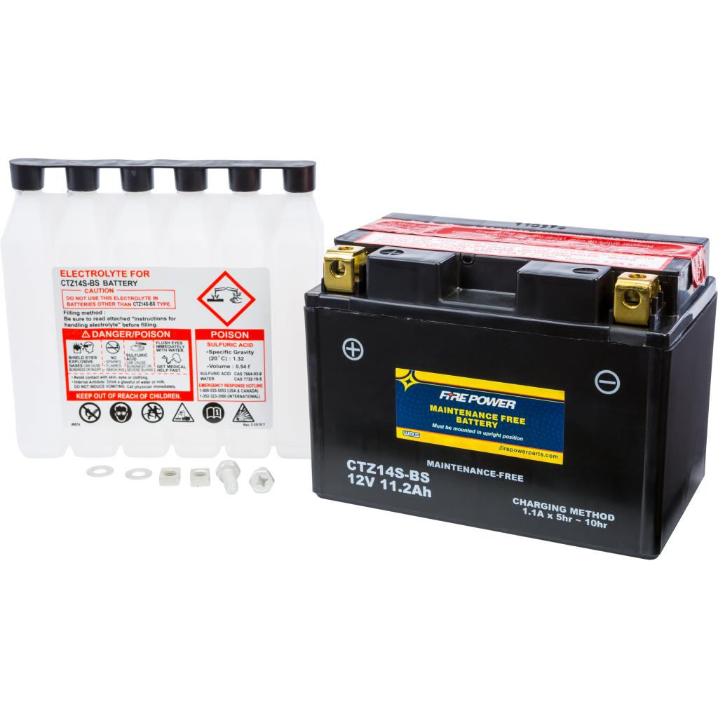 Fire Power Battery Ctz14s Bs Maintenance Free