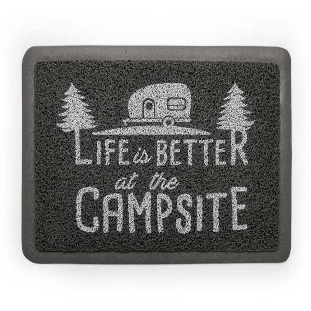 Camco Life Is Better at the Campsite Welcome Mat