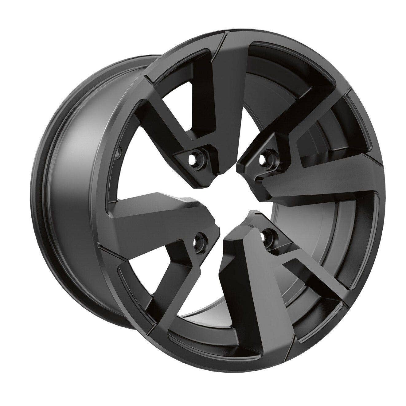 CAN-AM 14 IN. RIM - REAR BLACK WITH CLEAR COAT - 705502702
