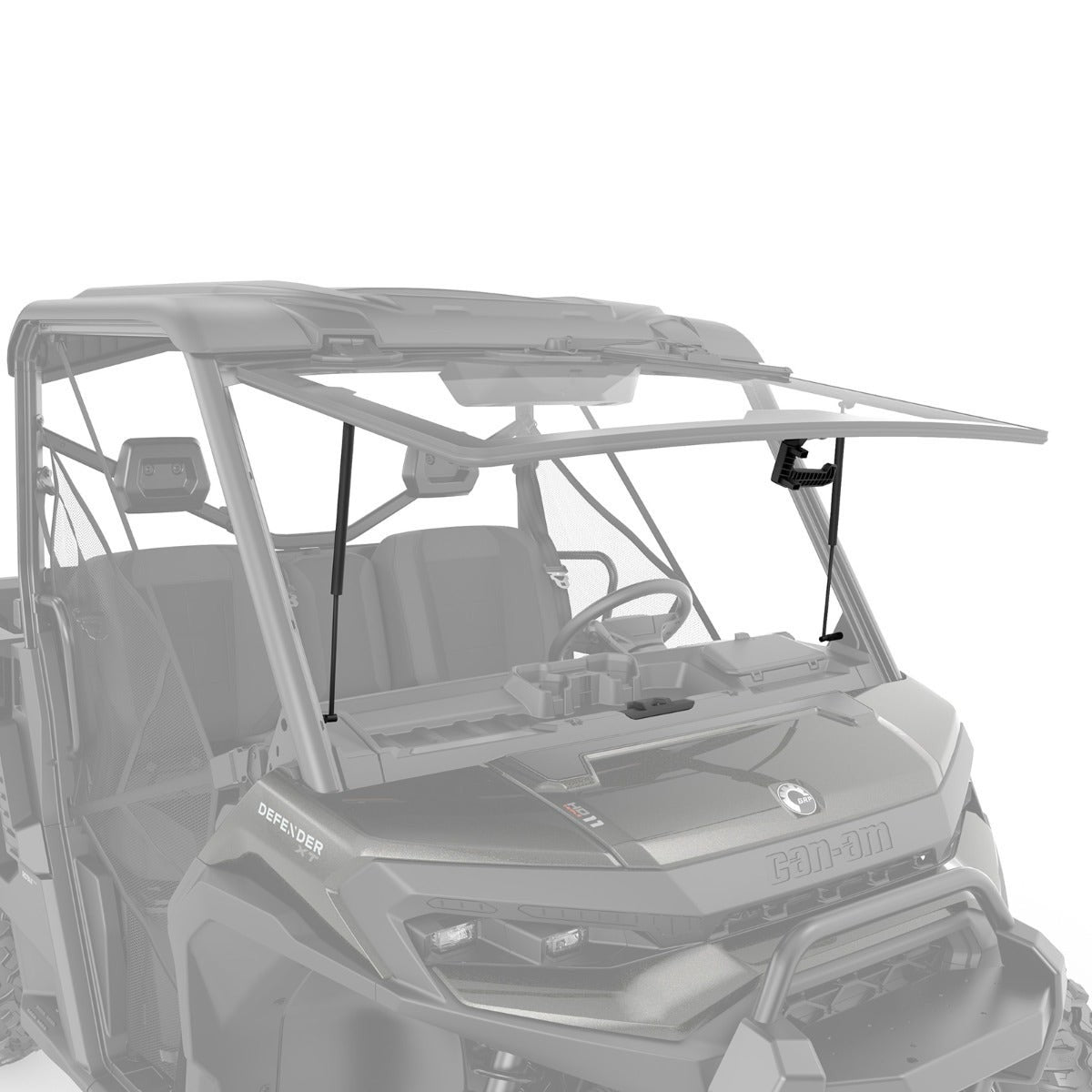 CAN-AM DEFENDER GLASS WINDSHIELD FLIP CONVERSION KIT - 715010362