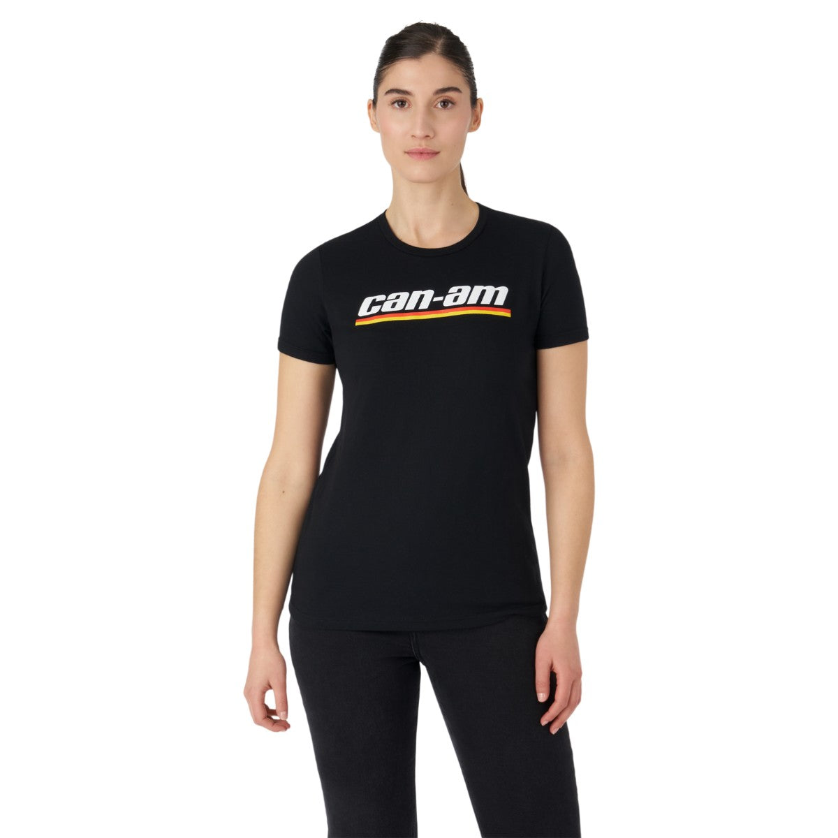 CAN-AM WOMEN'S EMBLEM T-SHIRT BLACK XXL - 2881871490