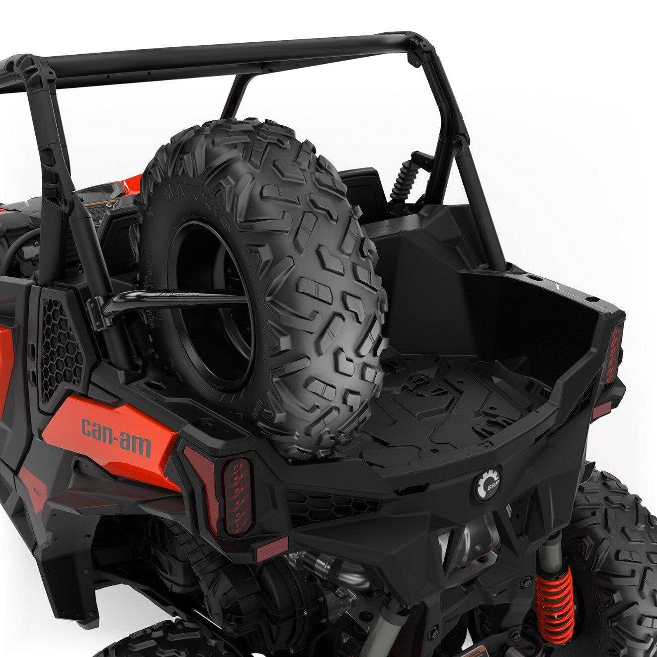 CAN-AM LONESTAR RACING SPARE TIRE HOLDER BLACK CAN-AM MAVERICK SPORT, TRAIL BLACK - 715005136