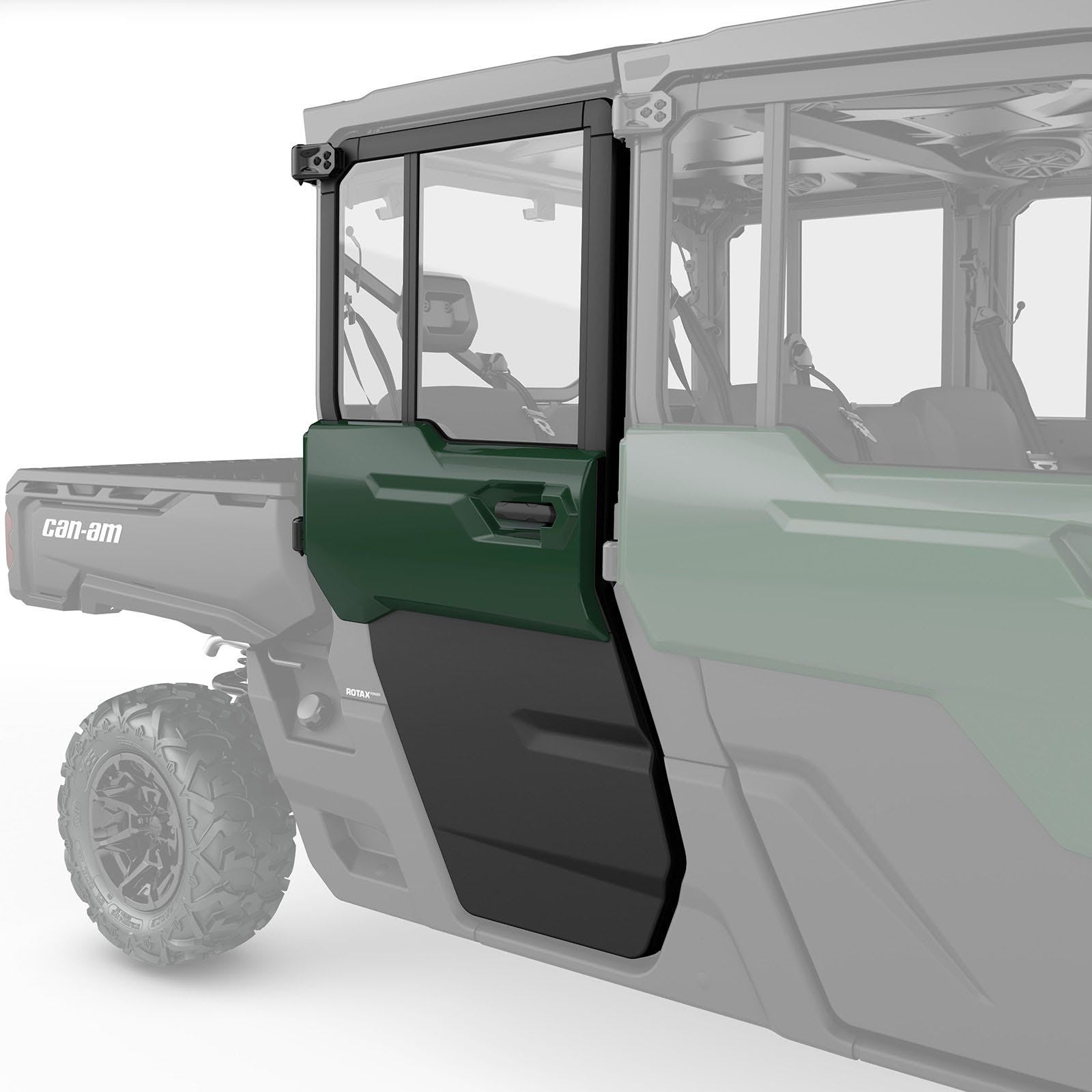 CAN-AM REAR DELUXE FULL DOORS CAN-AM DEFENDER GREEN - 715005215