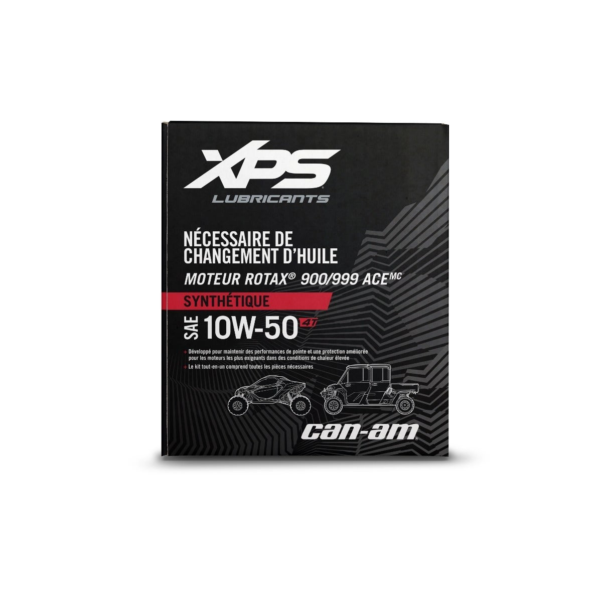 CAN-AM XPS 4T 10W-50 SYNTHETIC OIL CHANGE KIT FOR ROTAX 900/999 ACE ENGINE* - 9779503