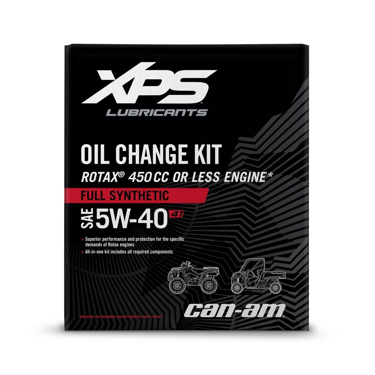 CAN-AM XPS 4T 5W-40 FULL SYNTHETIC OIL CHANGE KIT FOR ROTAX 450 CC OR LESS ENGINE* - 9779487
