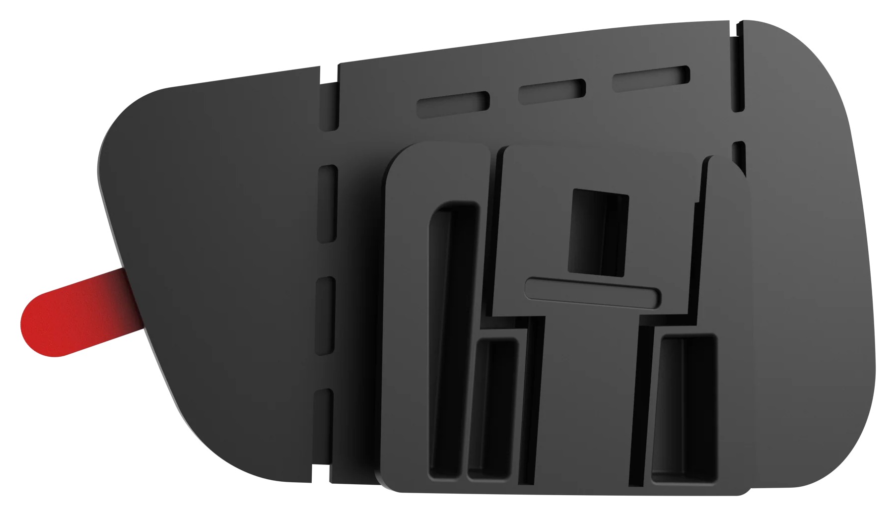Cardo PackTalk Bold / Black Adhesive Plate