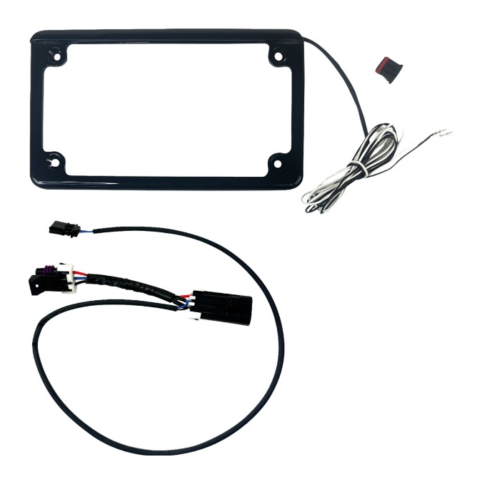 Custom Dynamics License Plate Frame Can-Am Maverick 2017-2026