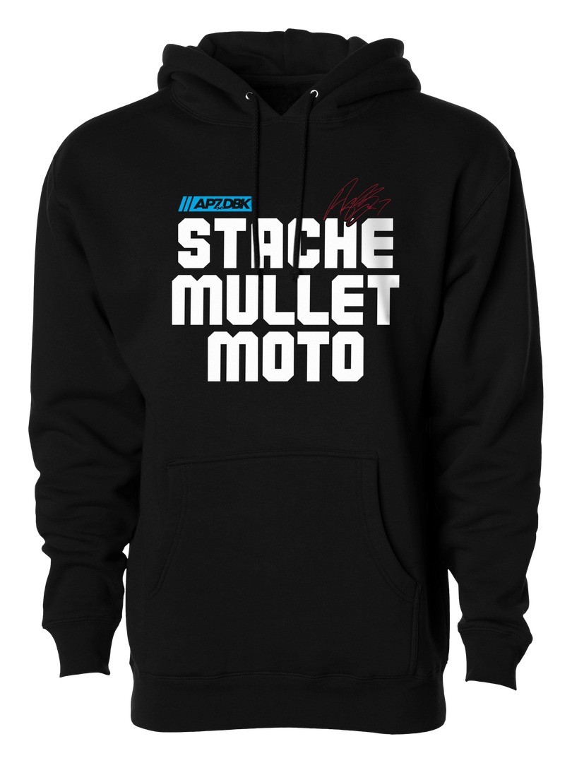 DBK Stache Mullet Moto Hoody