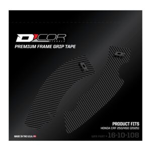 D'COR Visuals Frame Grip Tape Honda CRF250R / CRF450R 2025