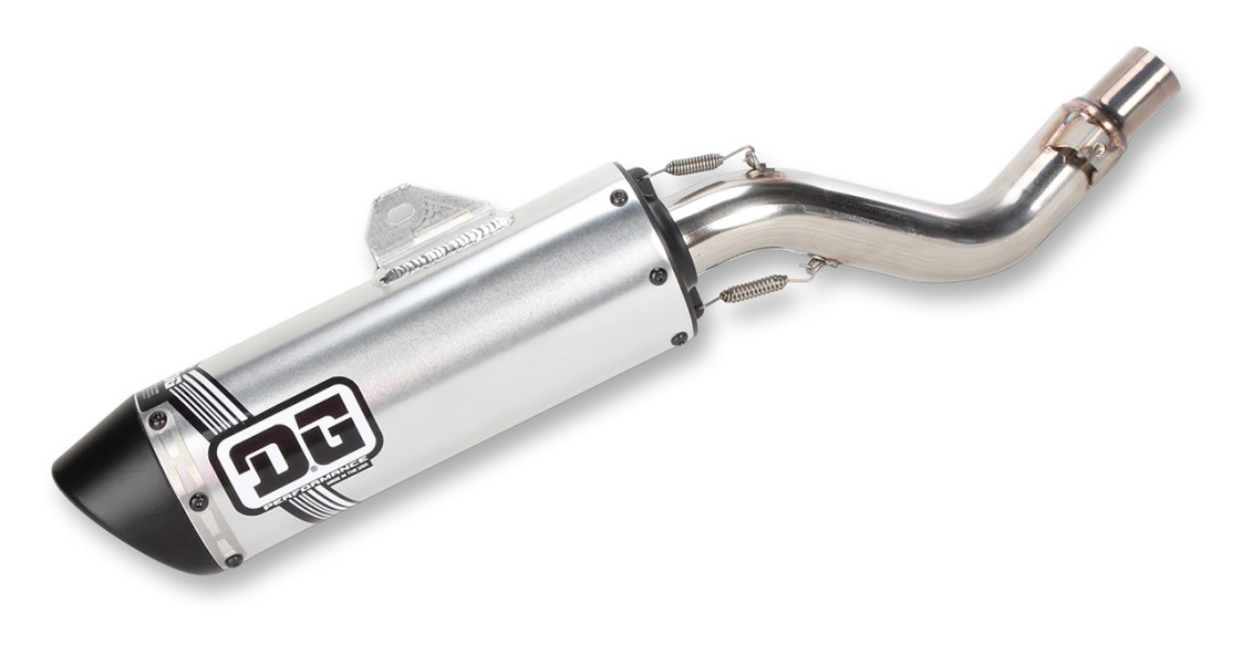 DG Performance V2 Slip-On Exhaust Honda XR250R / XR400R 1996-2004