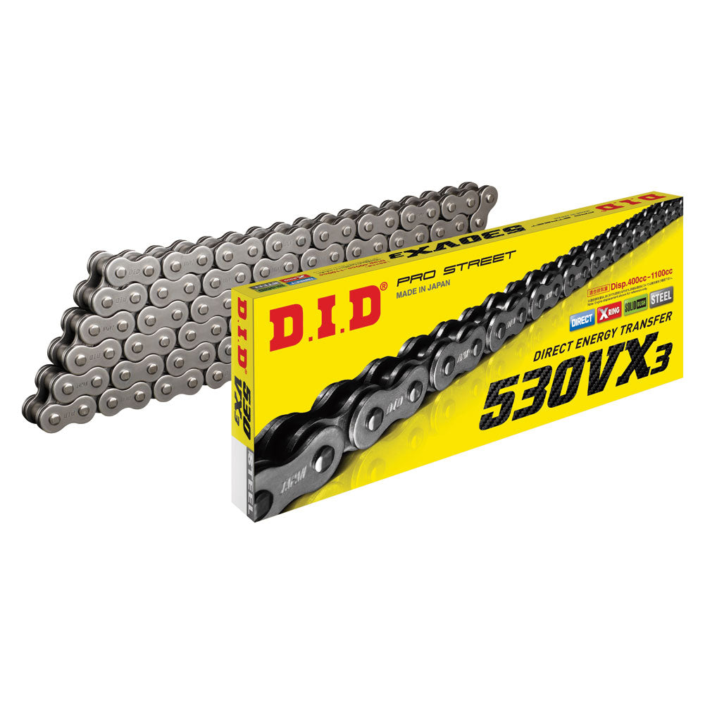 DID 530VX3 X-Ring Professional Road Chain Bombardier DS650 BAJA 2000-2