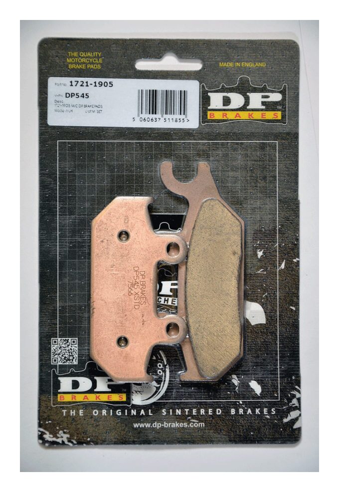 DP Brakes Sintered Front Brake Pads DP545