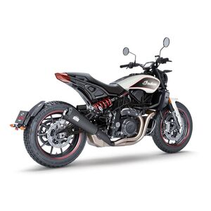 Dr. Jekill & Mr. Hyde Arcade Streetfighter Adjustable Slip-On Muffler For Indian FTR 2023-2025