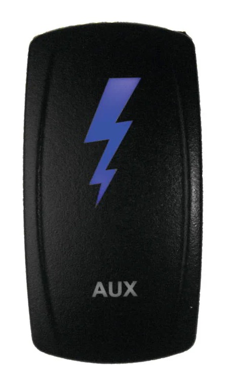 DragonFire Laser-Etched LED Rocker Switch