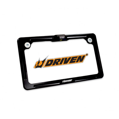 Driven Billet Aluminum D-Light License Plate Frame