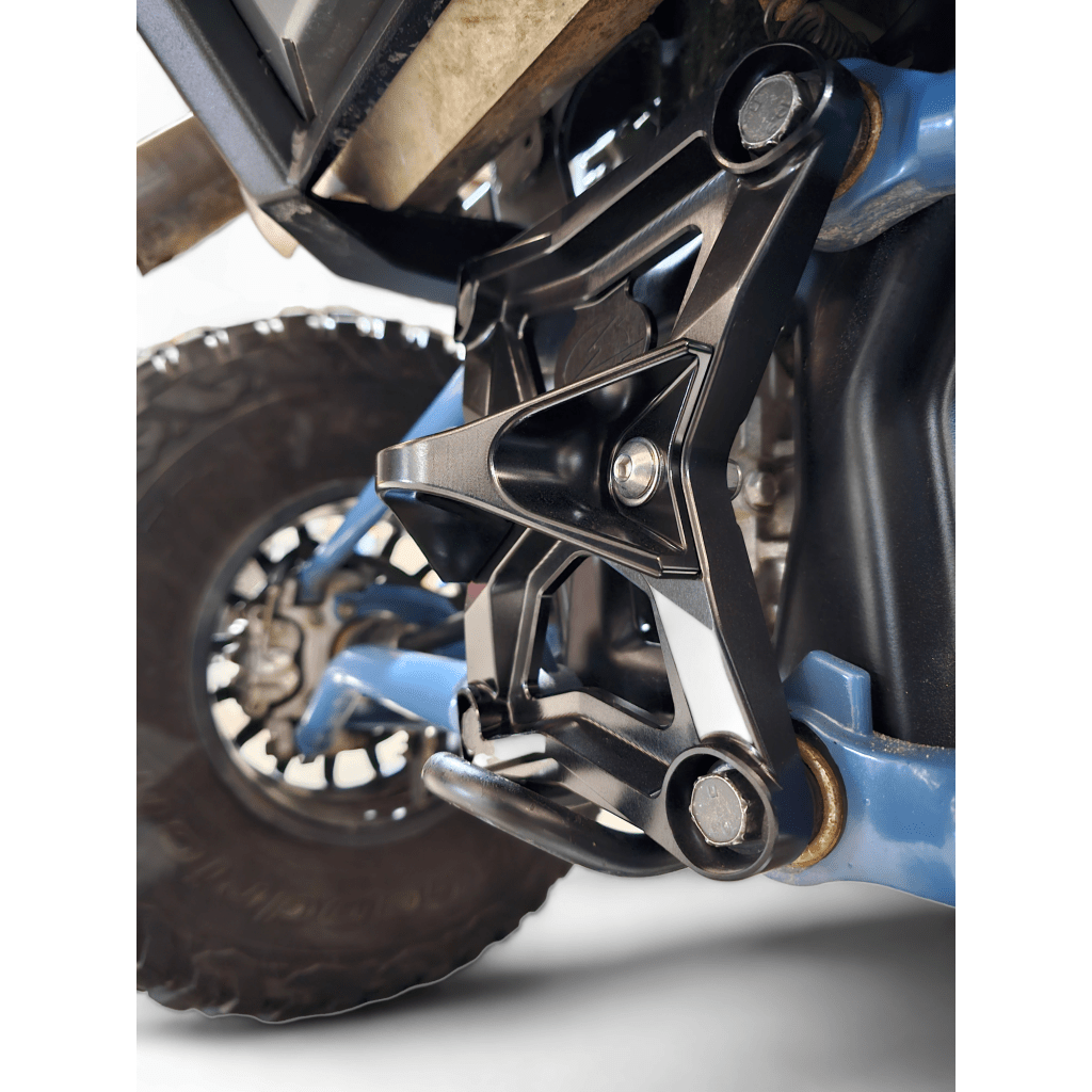 Elektric Offroad 2020-2024 Polaris RZR Pro XP Radius Rod Plate with Tow Hook Black