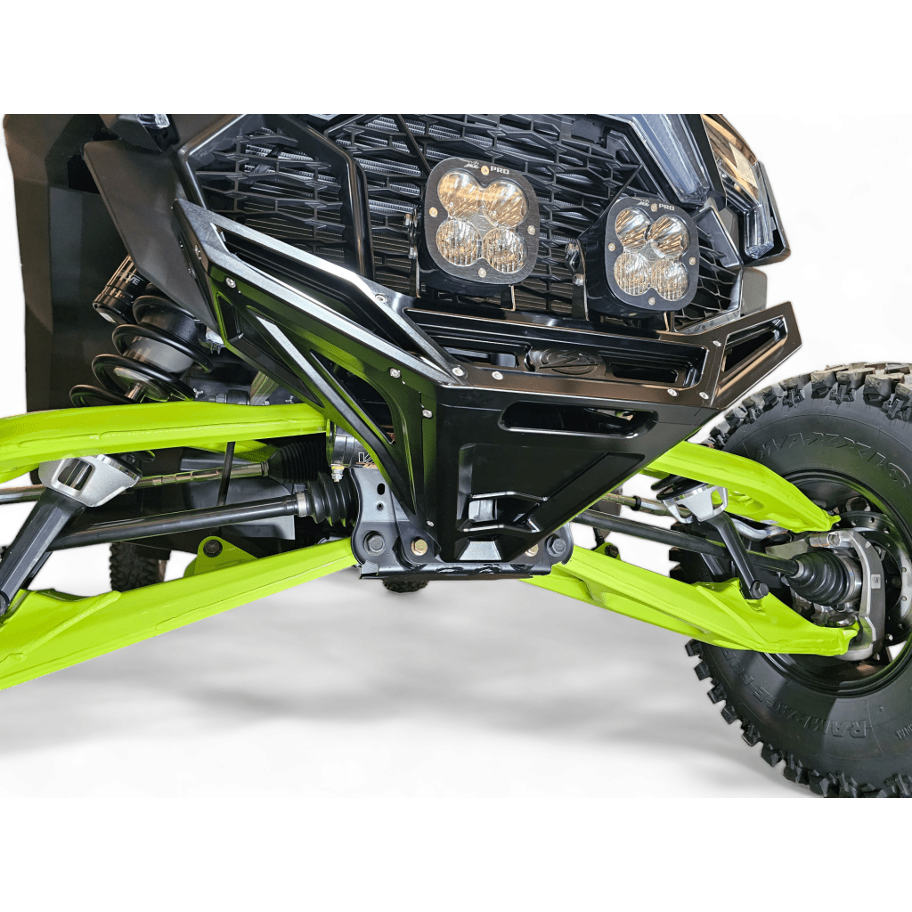 Elektric Offroad 2022-2024 Polaris RZR Pro R/ Turbo R Machined Billet Front Winch Bumper (Black Hard Anodize)