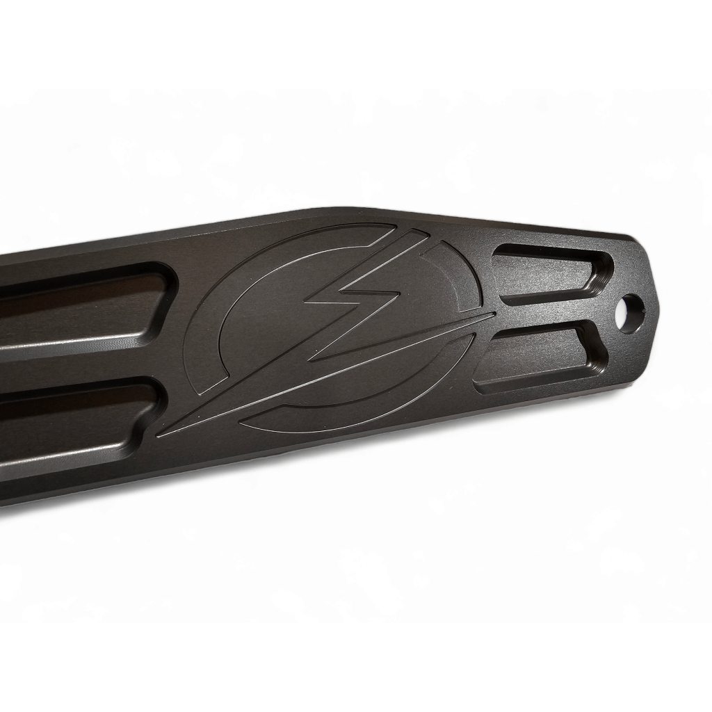 Elektric Offroad Designs UTV Winch Fairlead Cover Plate | Gun Metal