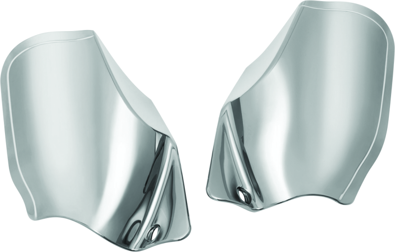 Kuryakyn Saddle Shields XL Smoke Motorcycle