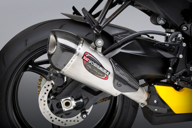 Yoshimura Alpha T S Slip-On Exhaust Ss-Cf Gsxr600/750 Works - 11750BP520