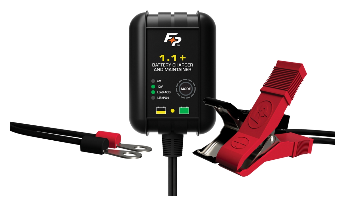 Fire Power 6V/12V 1.1A Wall Mount Battery Charger